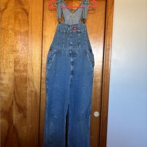 Dickies Light Blue Denim Overalls